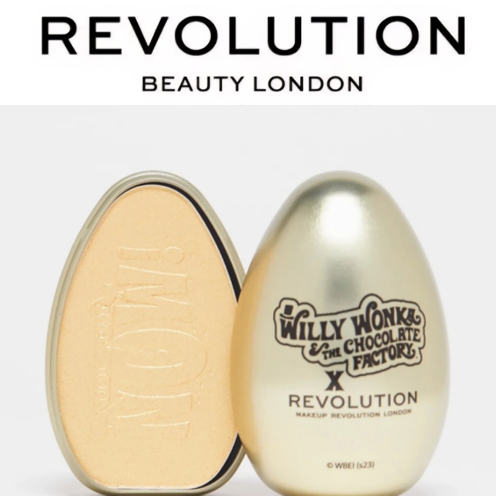 Revolution Beauty X Willy Wonka Good Egg Bad Egg Highlighter